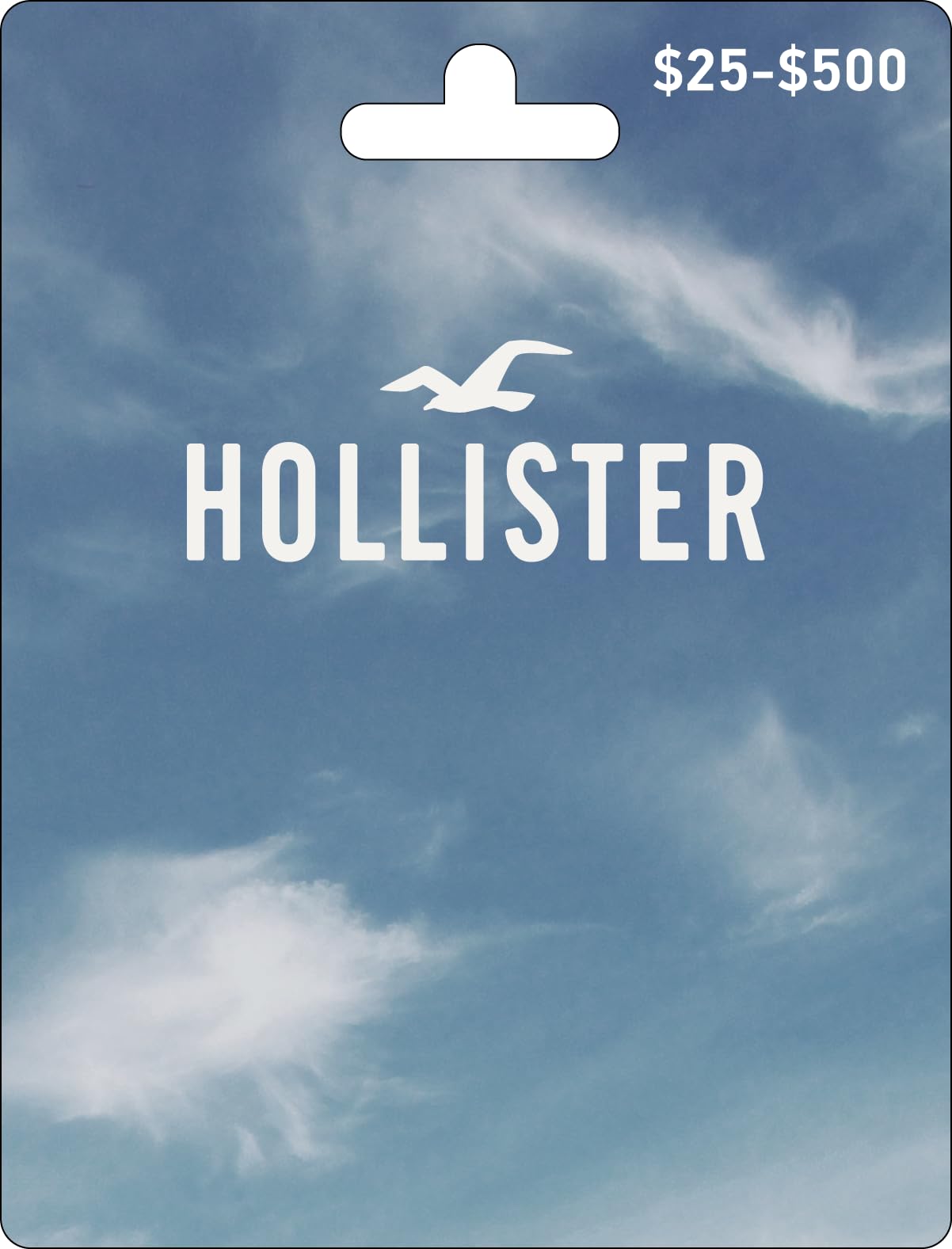 Hollister Physical Gift Card