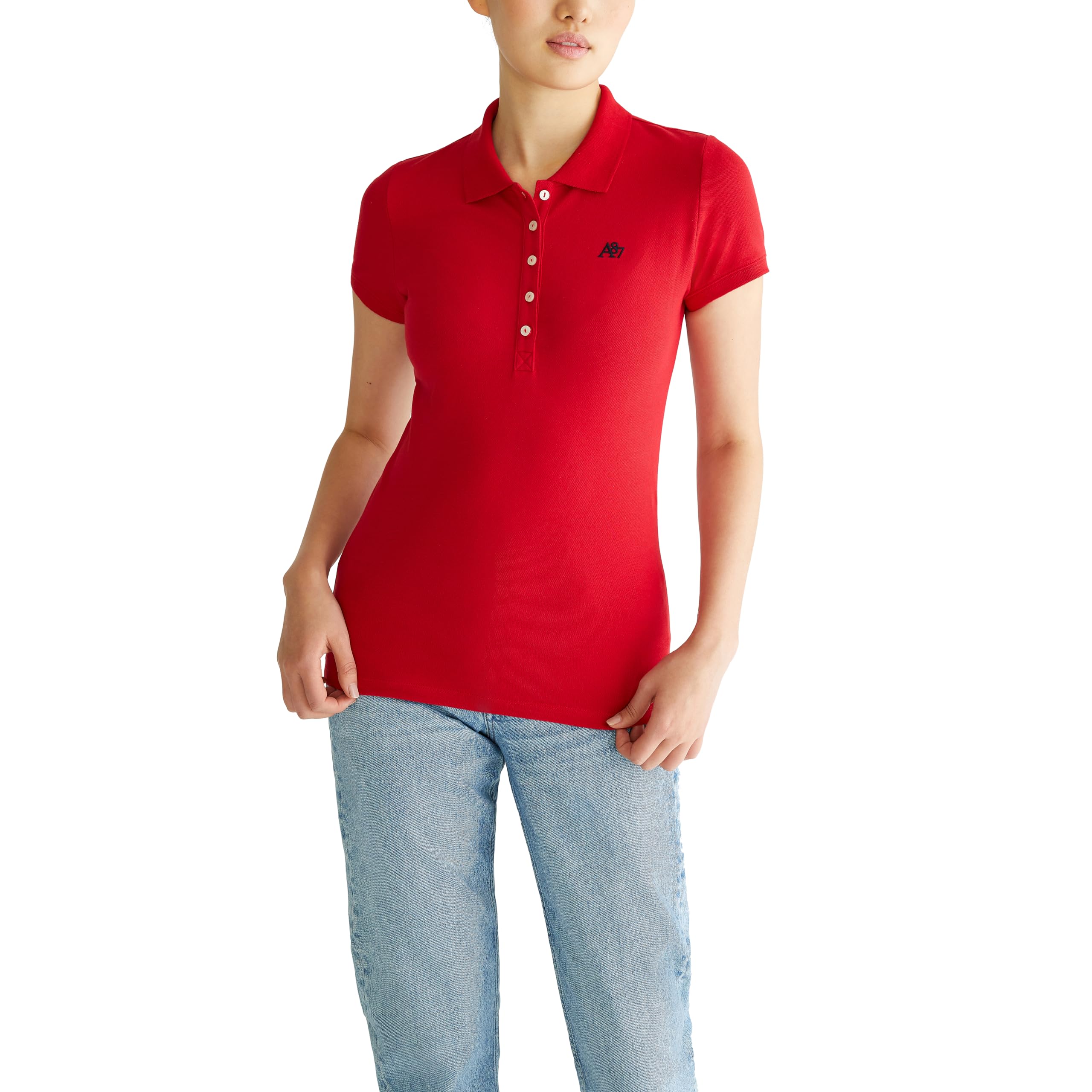 AEROPOSTALE Women's Aero Solid A87 Polo
