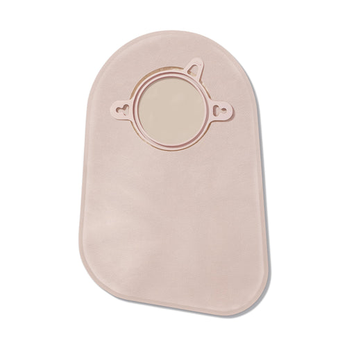 Hollister 18372 New Image 2-Piece 9” Closed Ostomy Pouch, Green Color Code Match, 60 Pack, Beige - 1-3/4” Flange Size, AF300 Filter